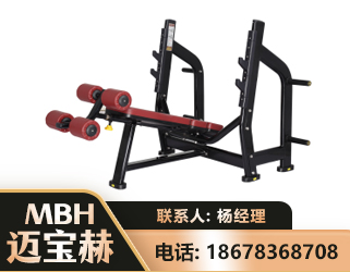 豪华下斜卧推架